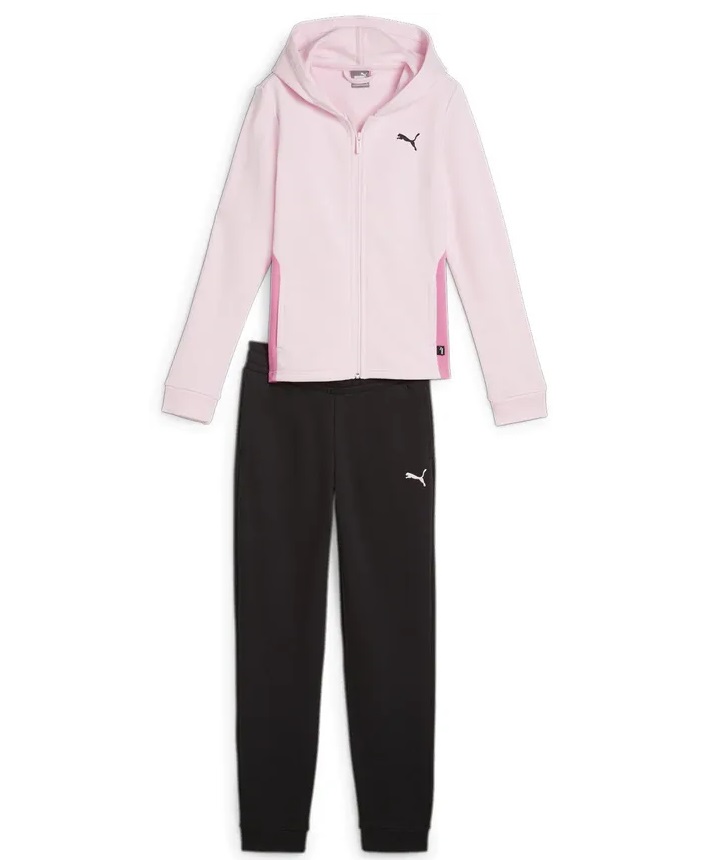 

Костюм спортивный PUMA Hooded Sweat Suit Tr Cl G, Розовый, 128, Hooded Sweat Suit Tr Cl G