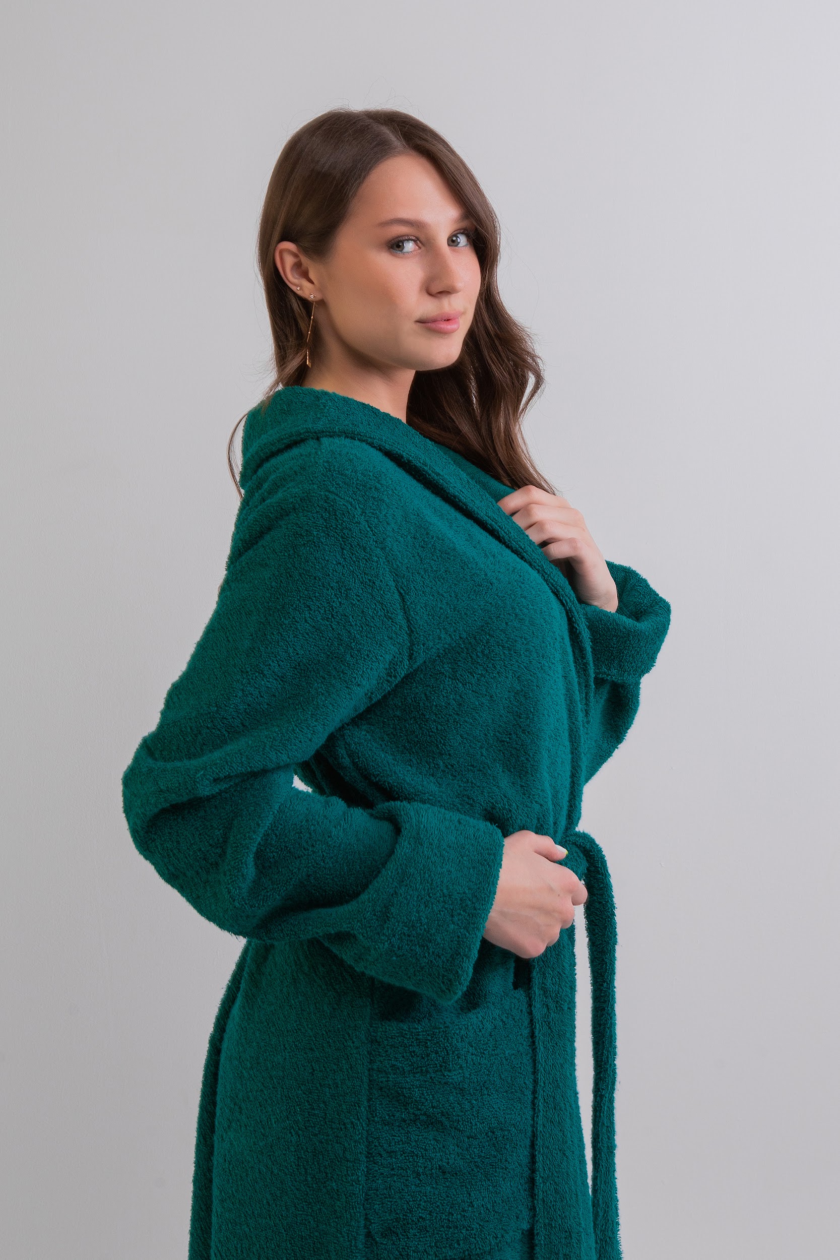 

Халат женский Bio-Textiles HMW зеленый 48-50 RU, HMW
