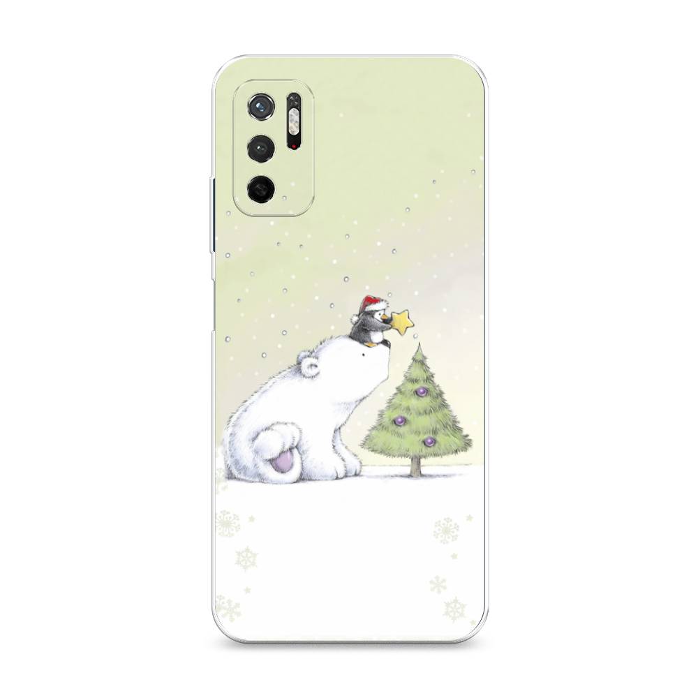 

Чехол на Xiaomi Redmi Note 11SE "Украшение елки", Белый;бежевый, 315950-5