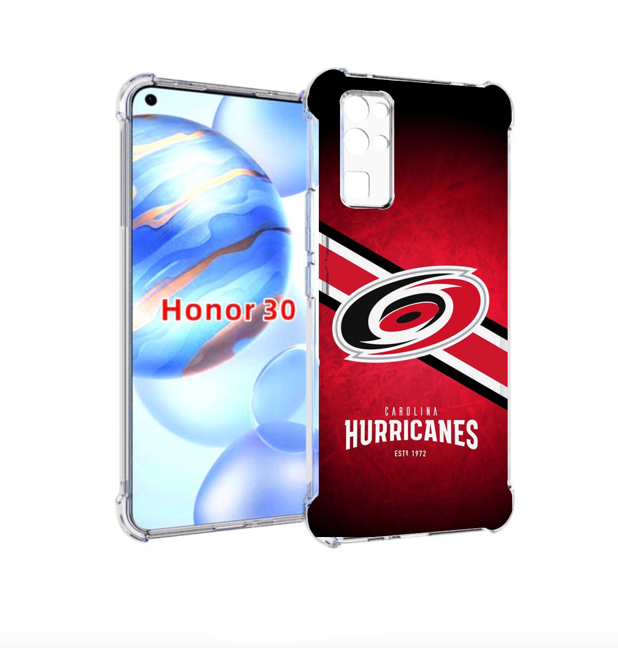

Чехол бампер MyPads каролина харрикеинс мужской для Honor 30 (B, Прозрачный, Tocco