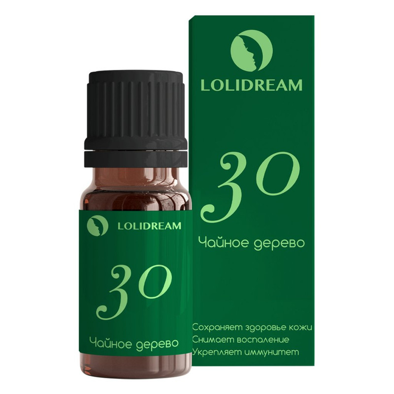 Купить Эфирное масло LoliDream Чайное дерево №30, 10 мл AM110063