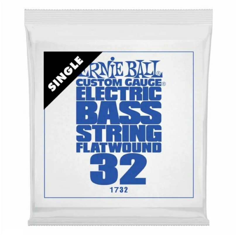 

Ernie Ball 1732 - одиночная струна для бас-гитары. Сталь, Flat Wound, калибр .032