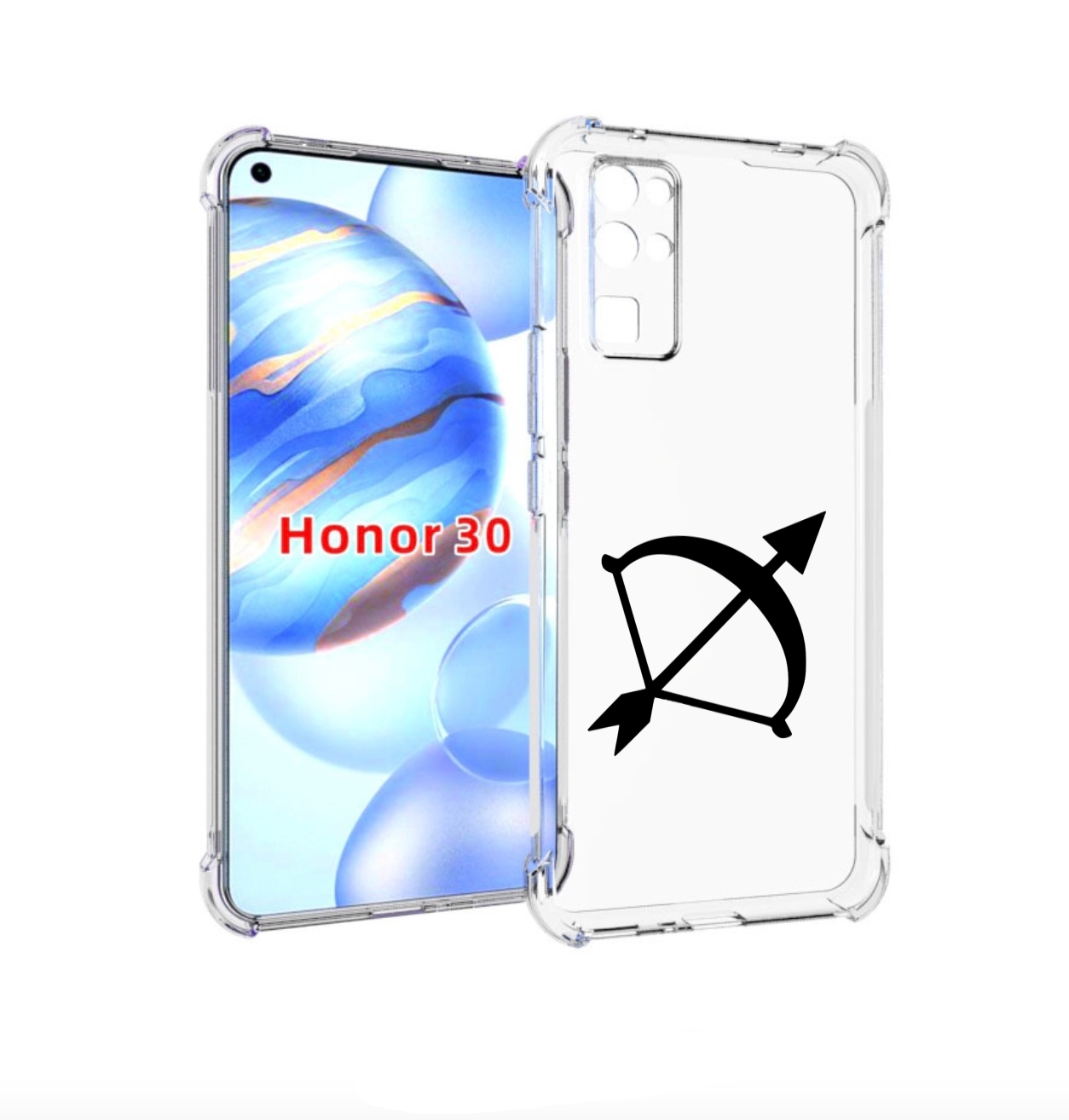 

Чехол бампер MyPads знак-зодиака-стрелец-7 для Honor 30 (BMH-AN1, Прозрачный, Tocco