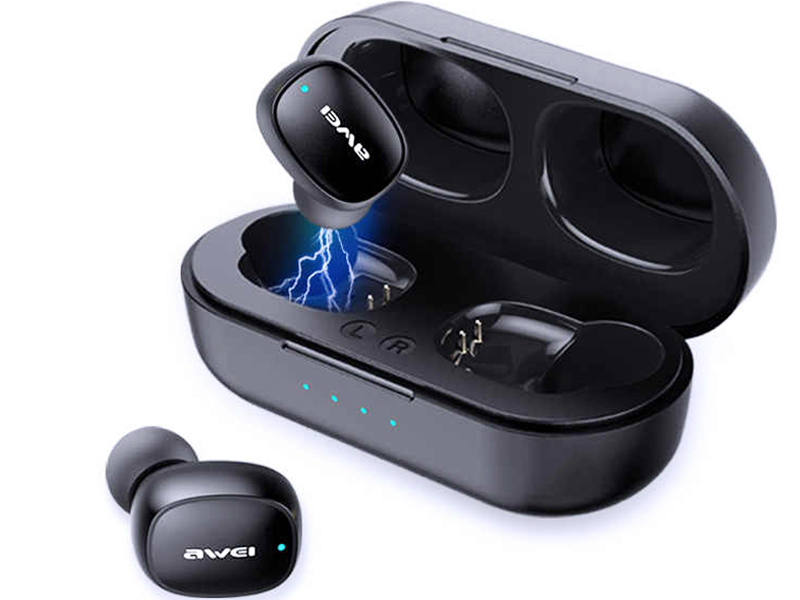 

Беспроводные Наушники Awei T13 Black (М1_Наушники AWEI T13 Wireless), T13