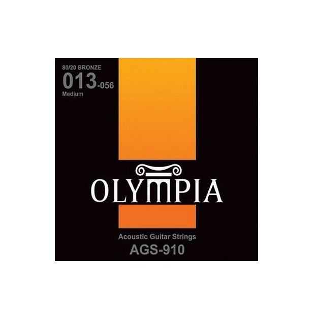 Olympia Ags 910 013-056 80/20 Bronze - струны для акустич.гитары