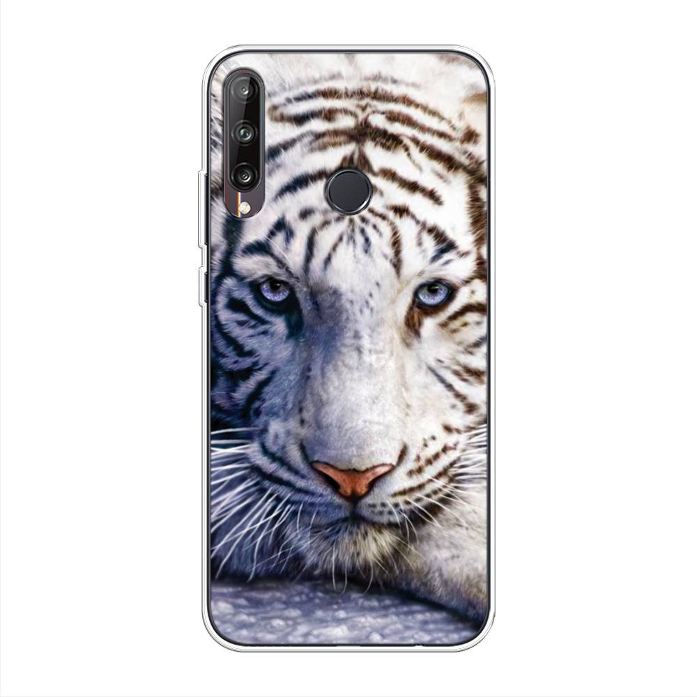 

Чехол на Huawei Y7p "Бенгальский тигр", Коричневый;белый, 6103350-1