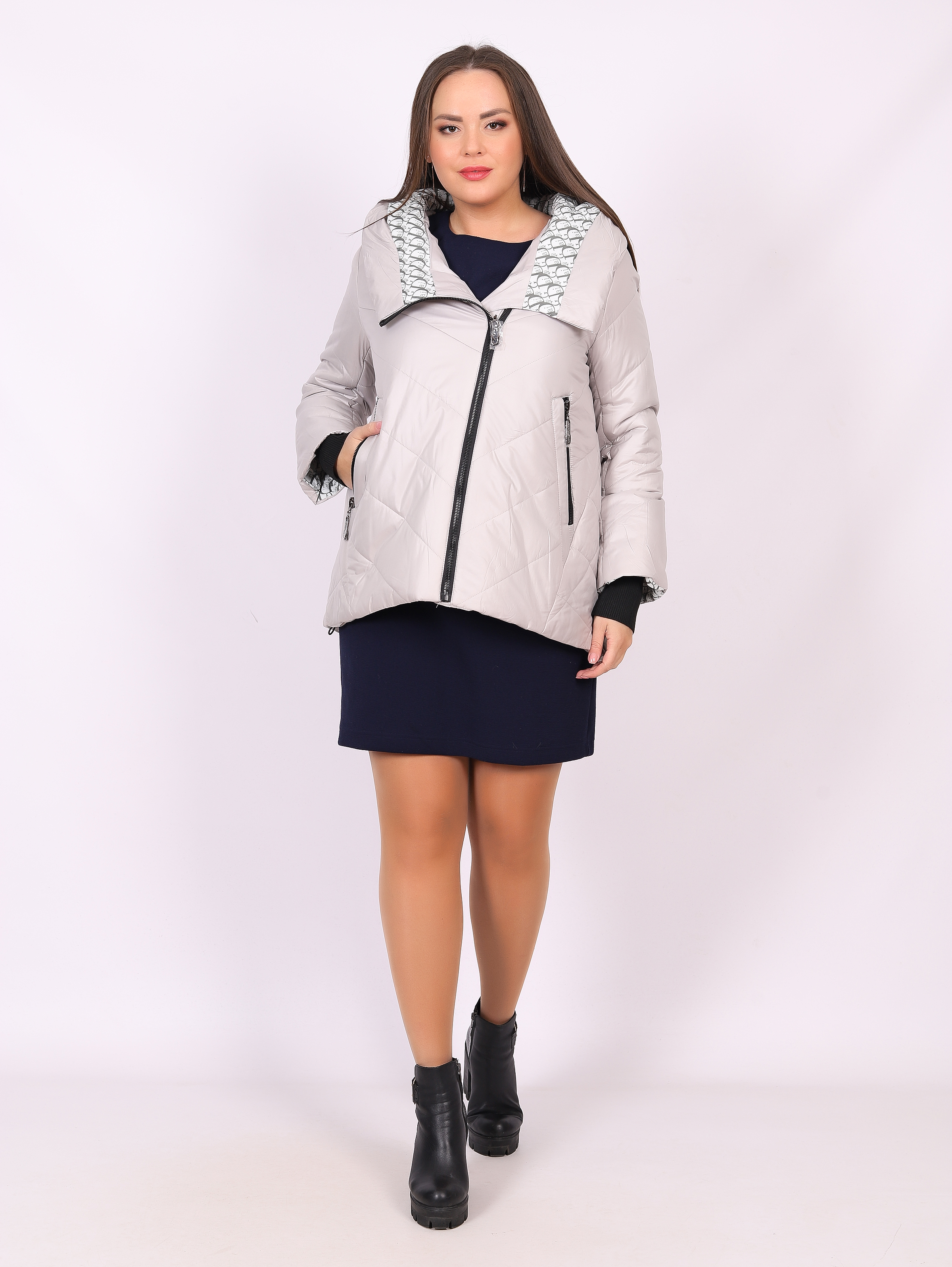 

Куртка женская Louren Wilton 91057 бежевая 48 RU, 91057