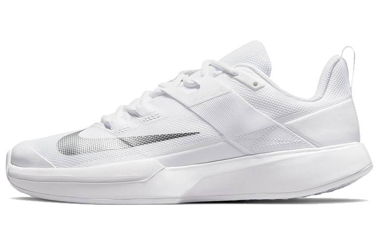 

Кроссовки унисекс Nike Court Vapor Lite белые 38 EU, Белый, Court Vapor Lite