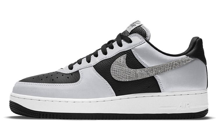 

Кеды унисекс Nike Air Force 1 Low B Silver Snake серые 45.5 EU, Серый, Air Force 1 Low B Silver Snake