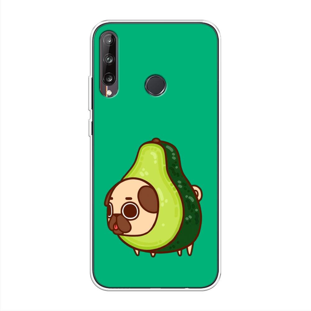 

Чехол на Huawei Y7p "Мопс авокадик", Зеленый, 6103350-1