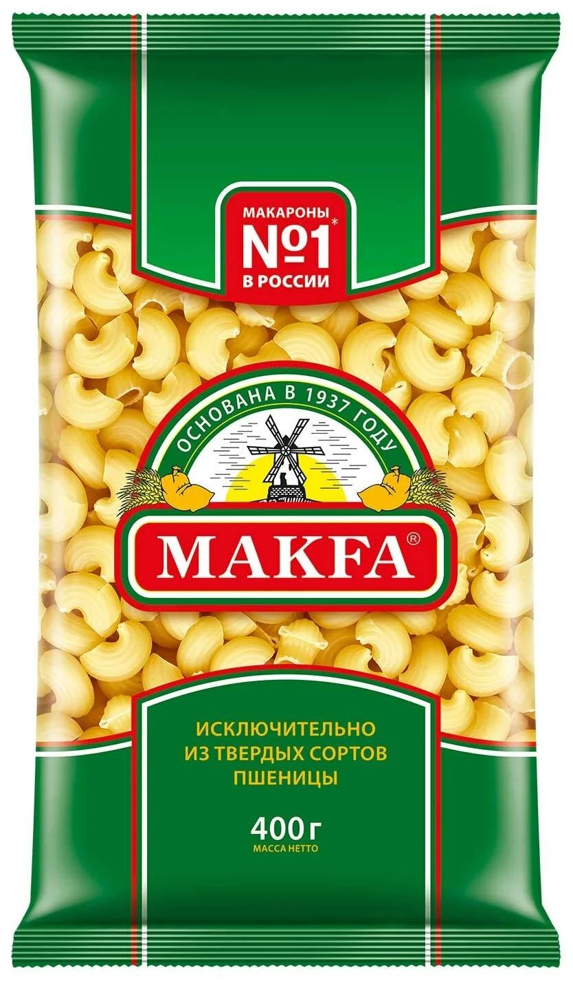 

Макаронные изделия Makfa Улитки 400 г