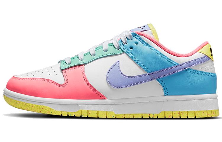 

Кеды унисекс Nike Dunk Low SE easter candy белые 38.5 EU, Белый, Dunk Low SE easter candy