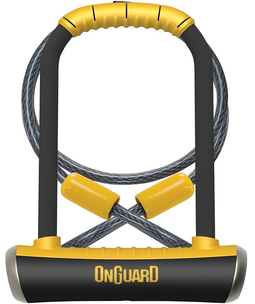 

Замок велосипедный OnGuard Pitbull DT 115 x 230mm, Черный;желтый, Pitbull