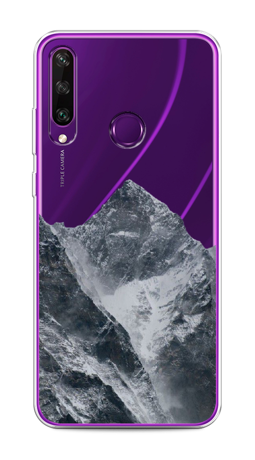 

Чехол на Huawei Y6p "Горы арт 4", Серый;бежевый, 6103250-2