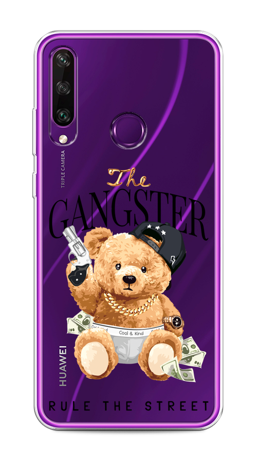 

Чехол на Huawei Y6p "The Gangster", Бежевый;серый;черный, 6103250-6