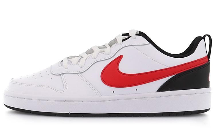 

Кеды унисекс Nike Court Borough Low 2 GS белые 38.5 EU, Белый, Court Borough Low 2 GS