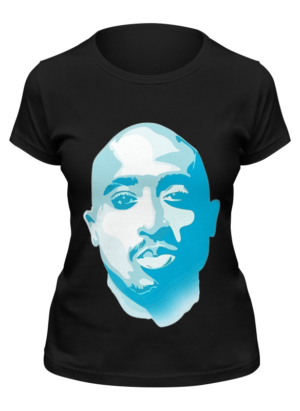 

Футболка женская Printio Тупак шакур (2pac) черная L, Черный, Тупак шакур (2pac)