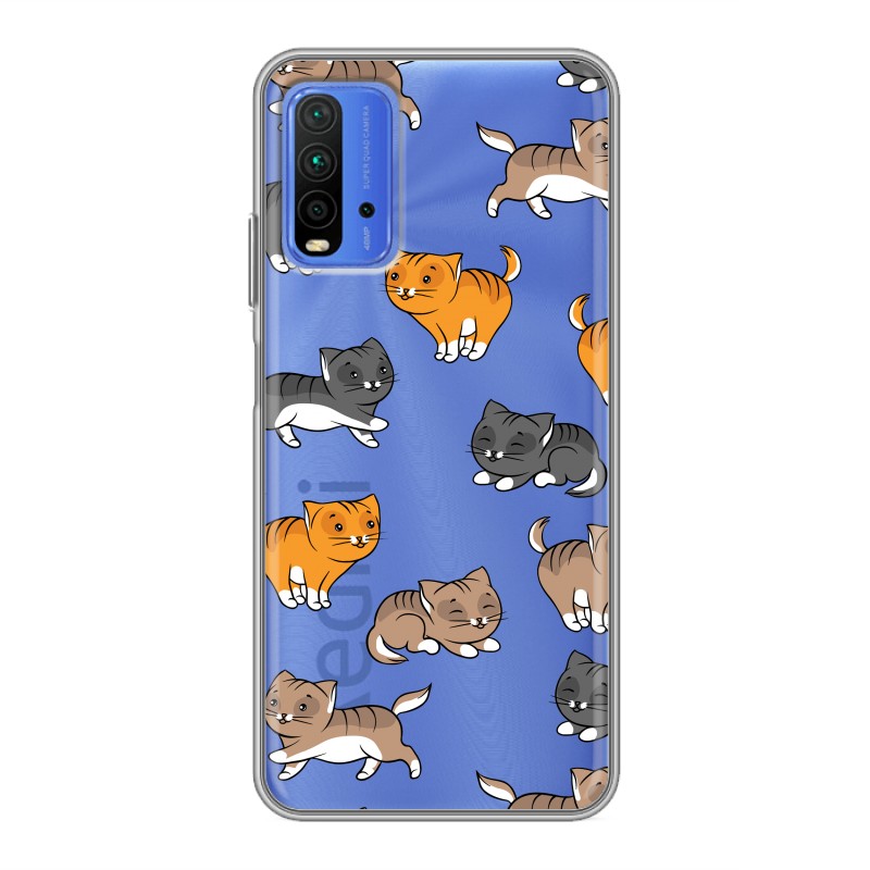 фото Прозрачный чехол для xiaomi redmi 9t 100gadgets