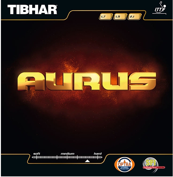 

Накладка для н/тенниса Tibhar Aurus, Red, 2.1, Красный, Aurus