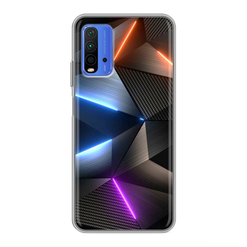 фото Чехол для xiaomi redmi 9t с рисунком и защитой камеры 100gadgets