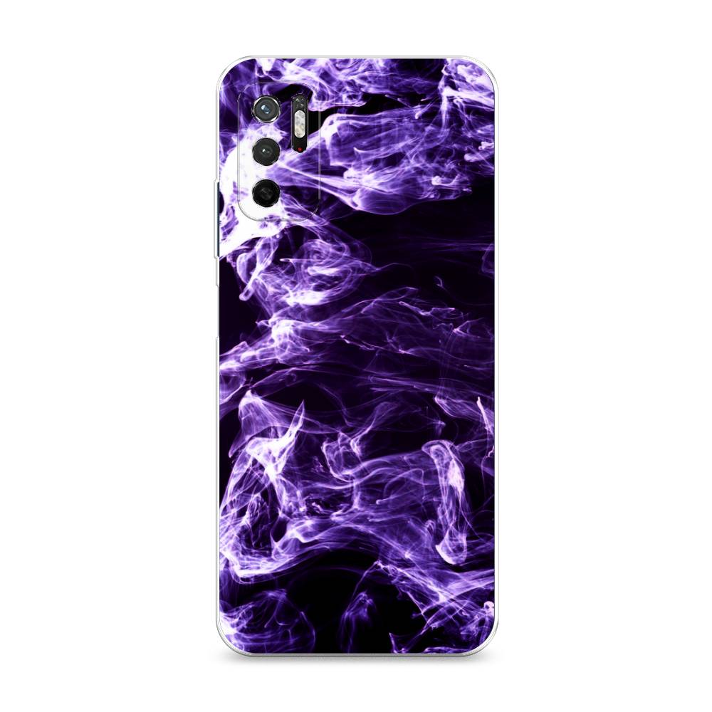 

Чехол на Xiaomi Redmi Note 11SE "Фиолетовый дым", Фиолетовый;белый;черный, 315950-3