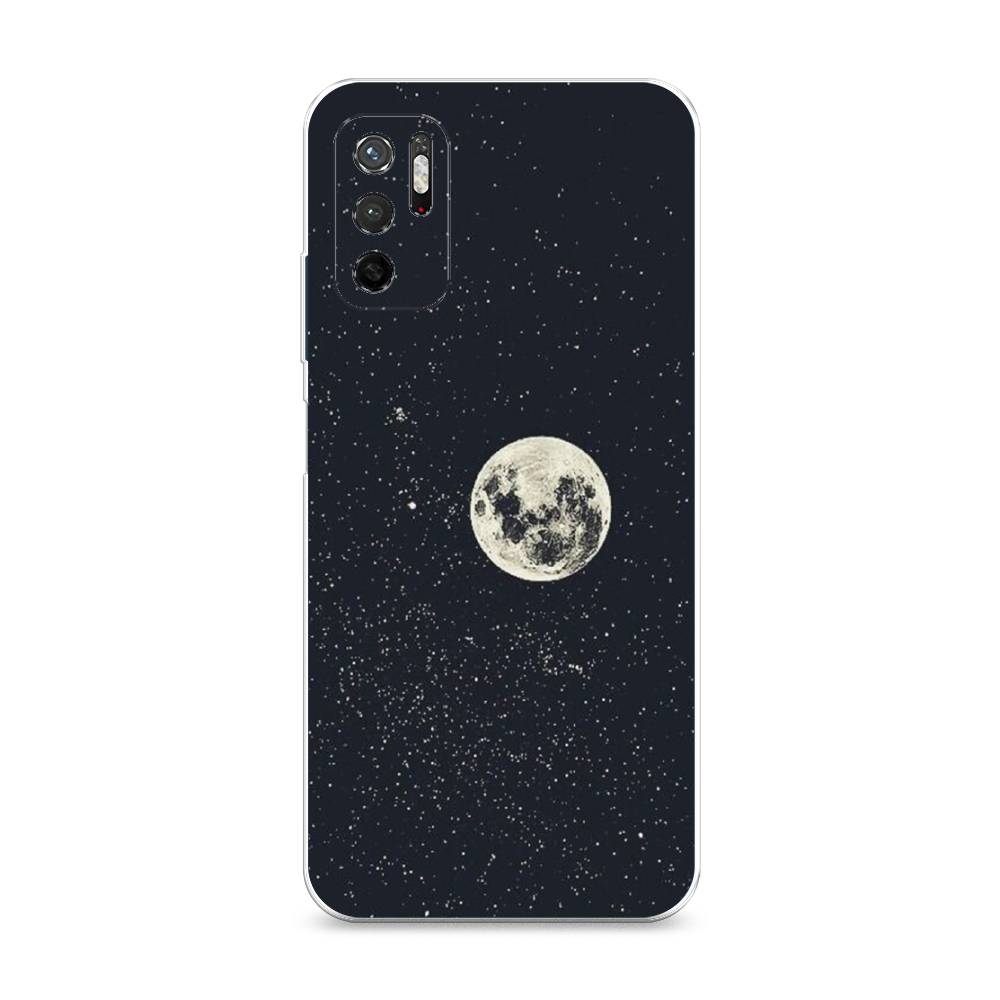 

Чехол на Xiaomi Redmi Note 11SE "Полнолуние", Красный, 315950-2