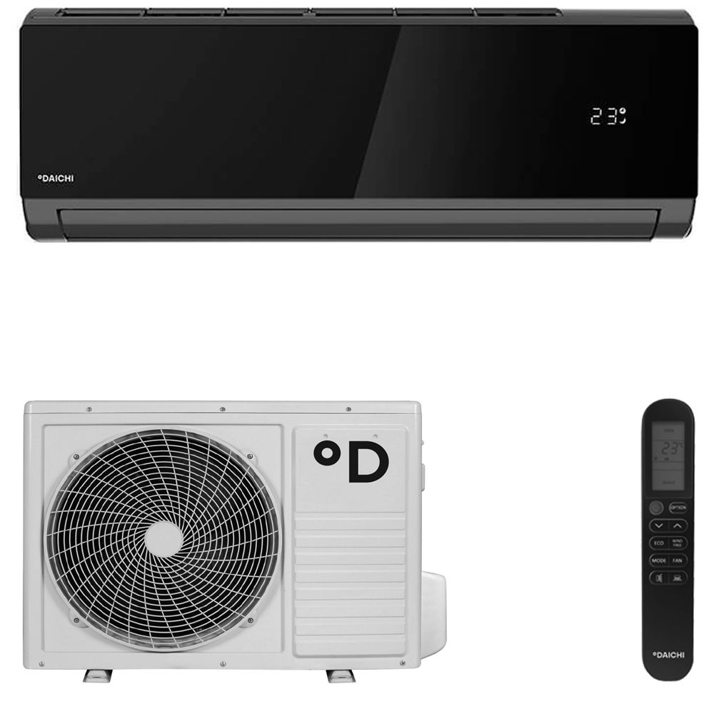 

Кондиционер настенный инверторный Daichi Carbon Inverter DA50DVQS1R-B/DF50DVS1R , черный