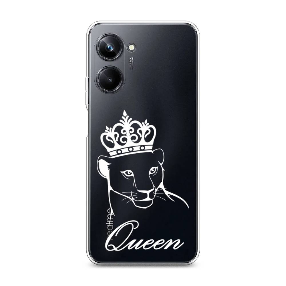 

Чехол Awog на Realme 10 Pro "Львица королева", Бежевый;прозрачный, 2512550-7