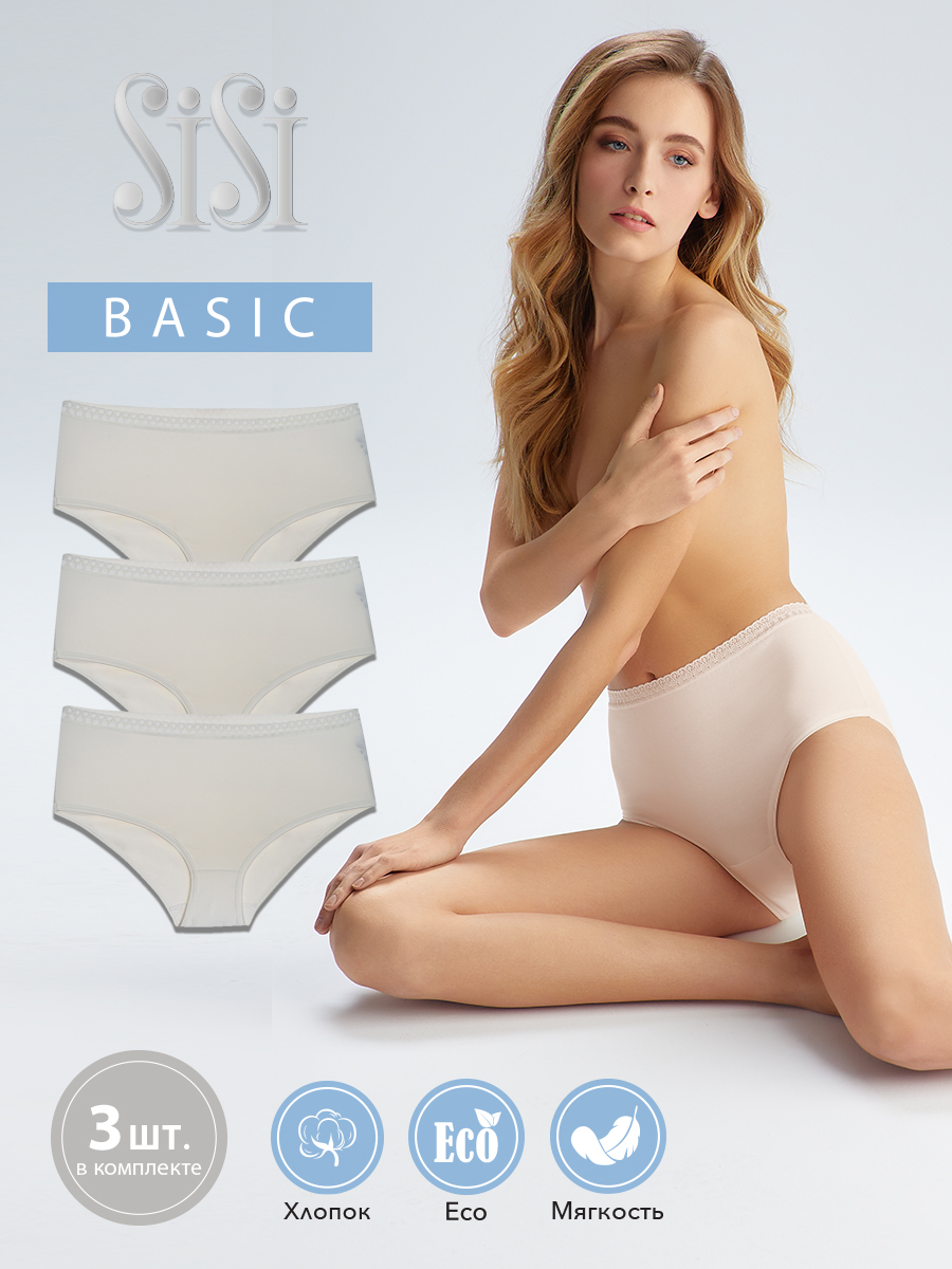 Трусы женские Sisi SI5208 Slip (maxi) черные 46 RU Китай черный