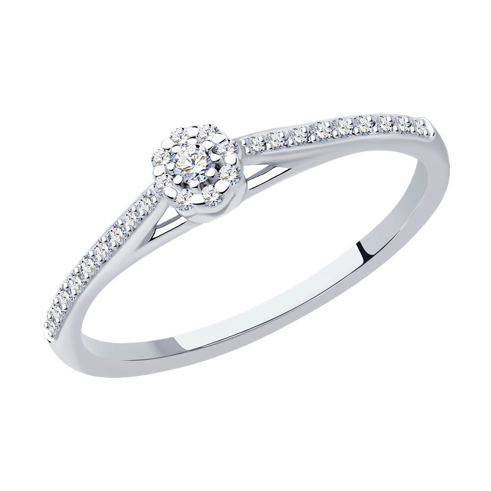 

Кольцо из золота р. , SOKOLOV Diamonds 1012346-3, бриллиант, 1012346-3