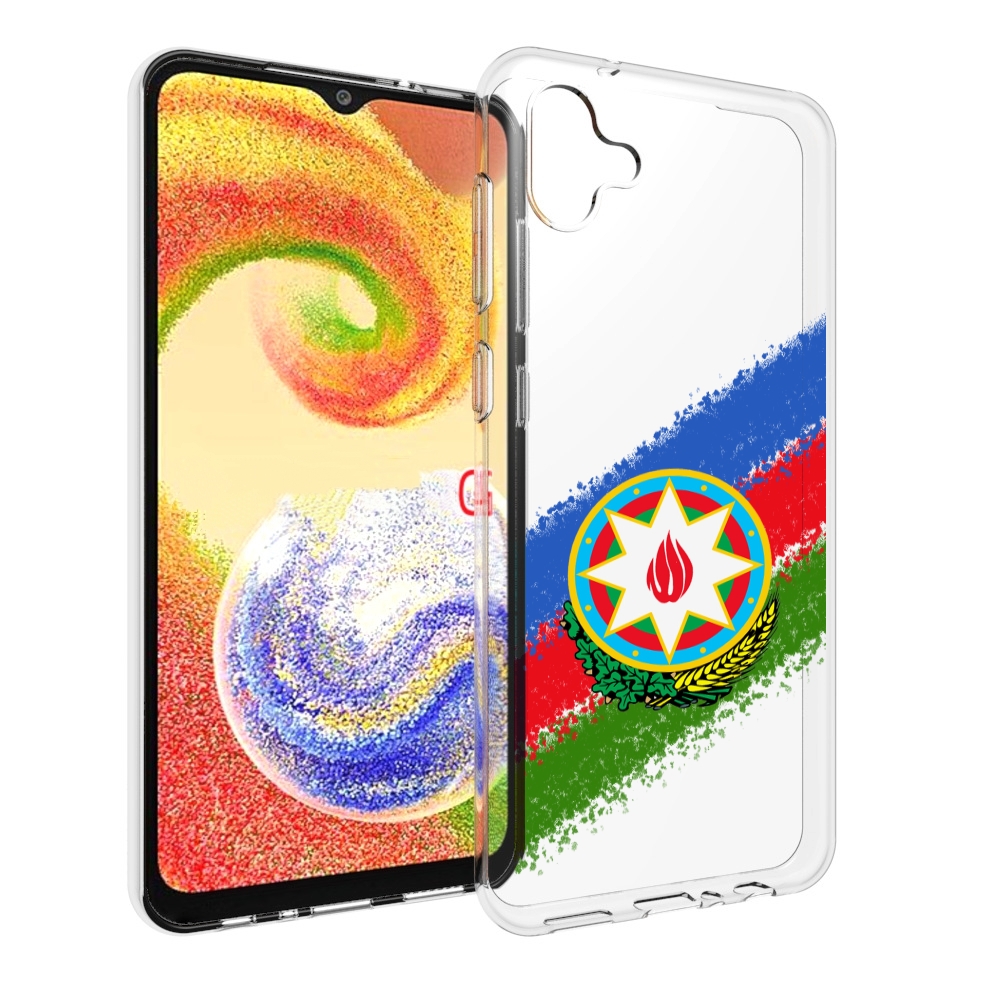 

Чехол MyPads герб флаг Азербайджана для Samsung Galaxy A04, Прозрачный, Tocco