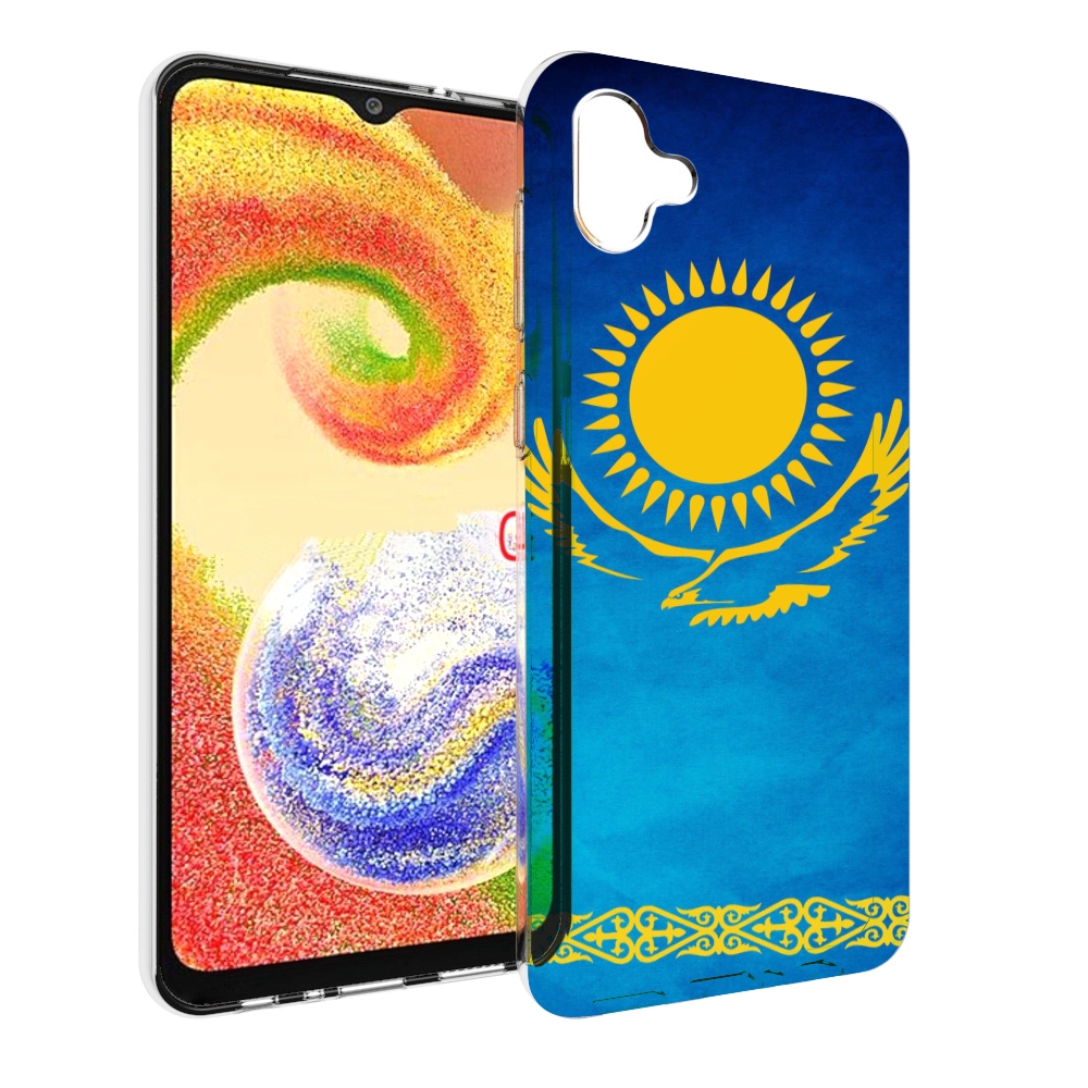 

Чехол MyPads герб и флаг казахстана для Samsung Galaxy A04, Прозрачный, Tocco