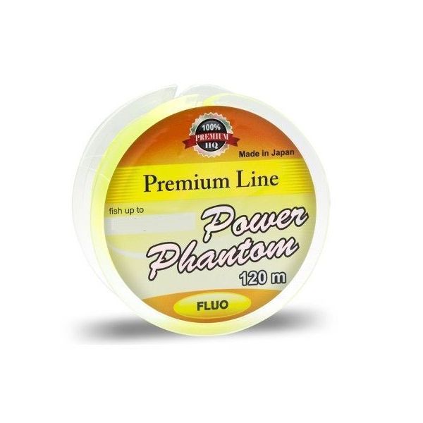 Леска монофильная для рыбалки Power Phantom Premium Line GREEN Fluo yellow 1 штука 1 549₽