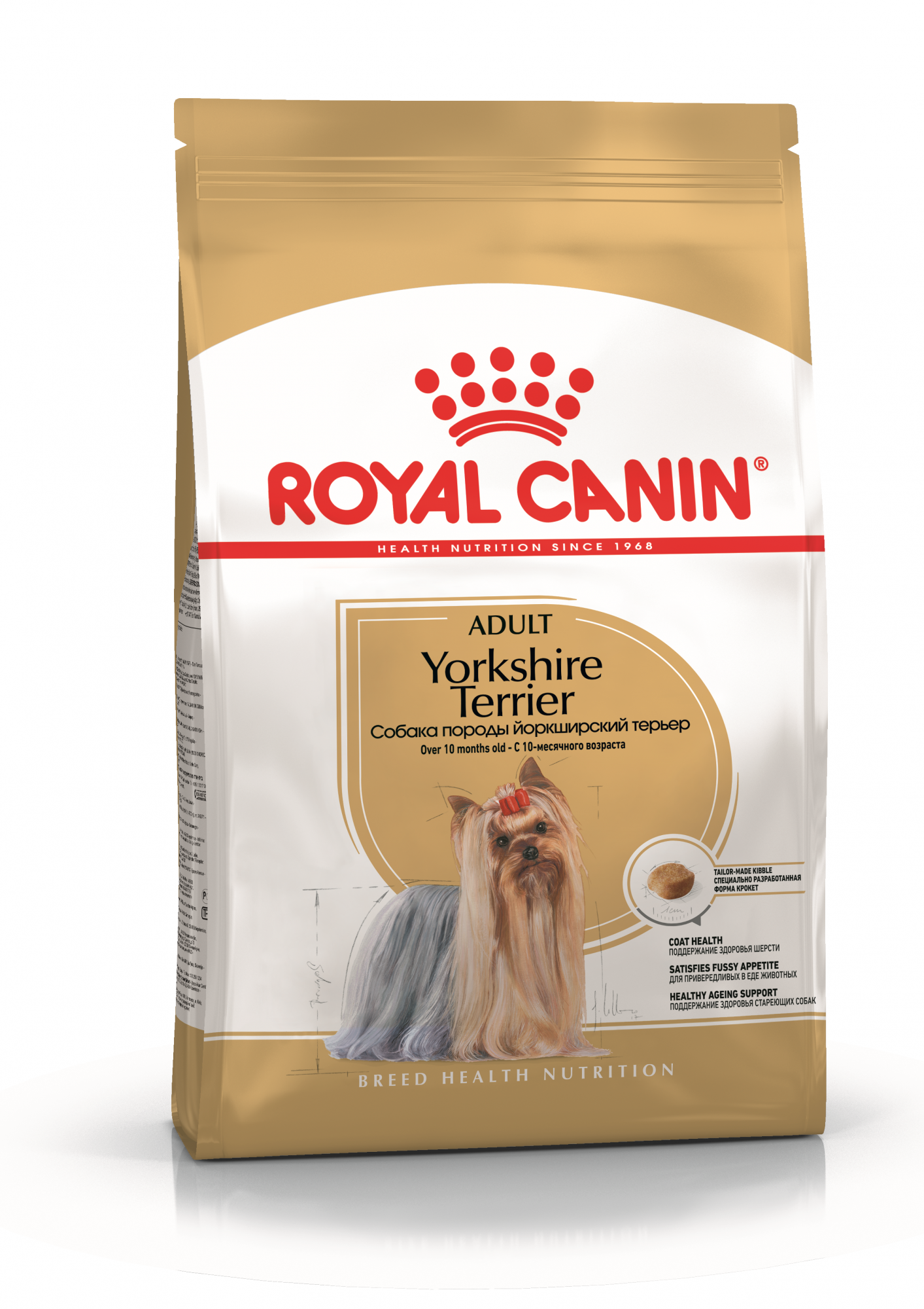 фото Сухой корм для собак royal canin yorkshire terrier adult, птица, 0.5кг