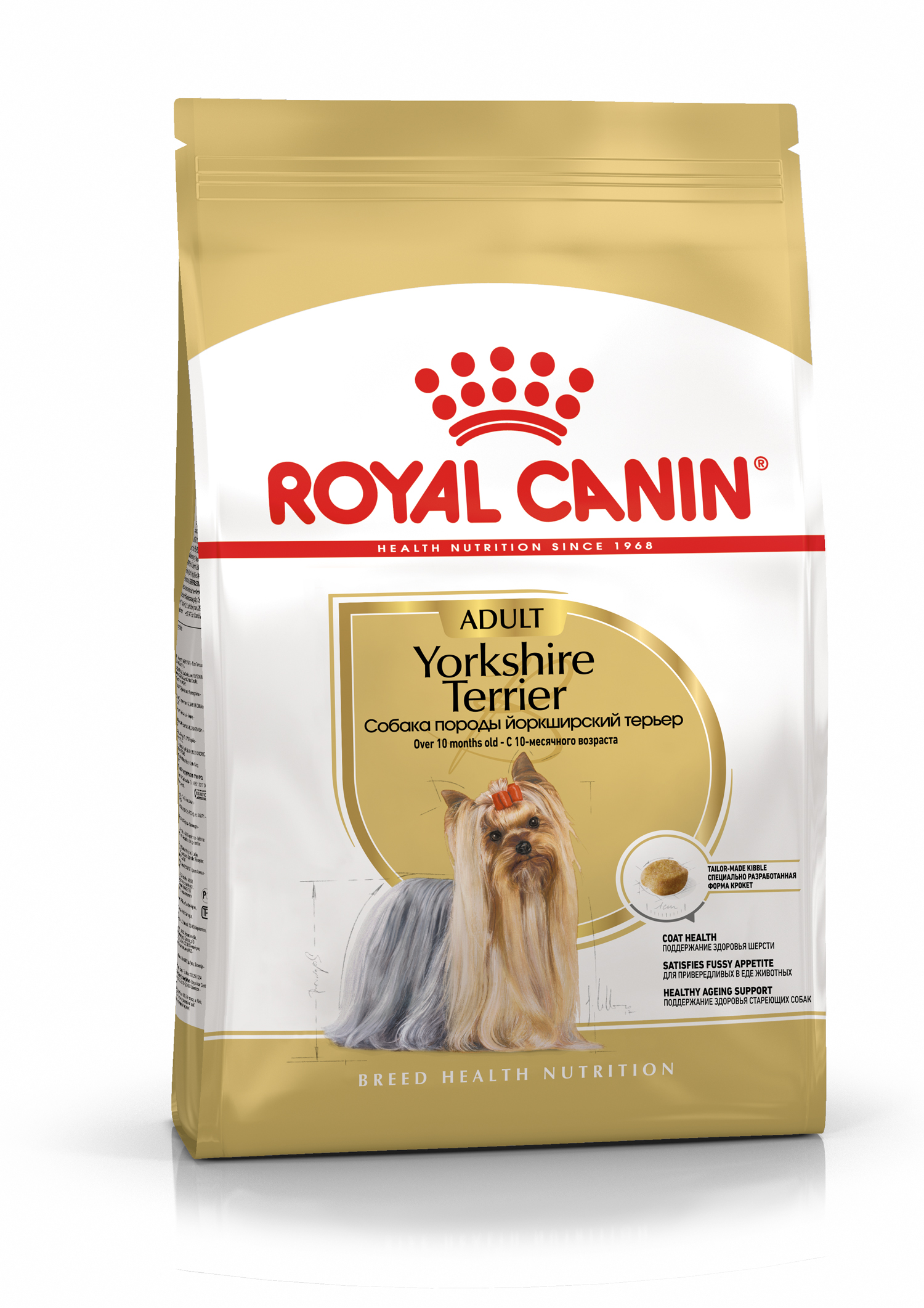 

Сухой корм для собак Royal Canin Yorkshire Terrier Adult, 500 г, Yorkshire Terrier Adult