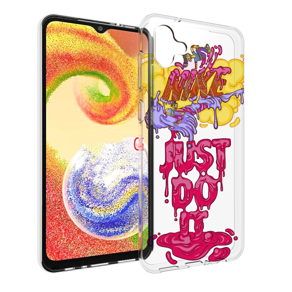 

Чехол MyPads вкусный найк для Samsung Galaxy A04, Прозрачный, Tocco