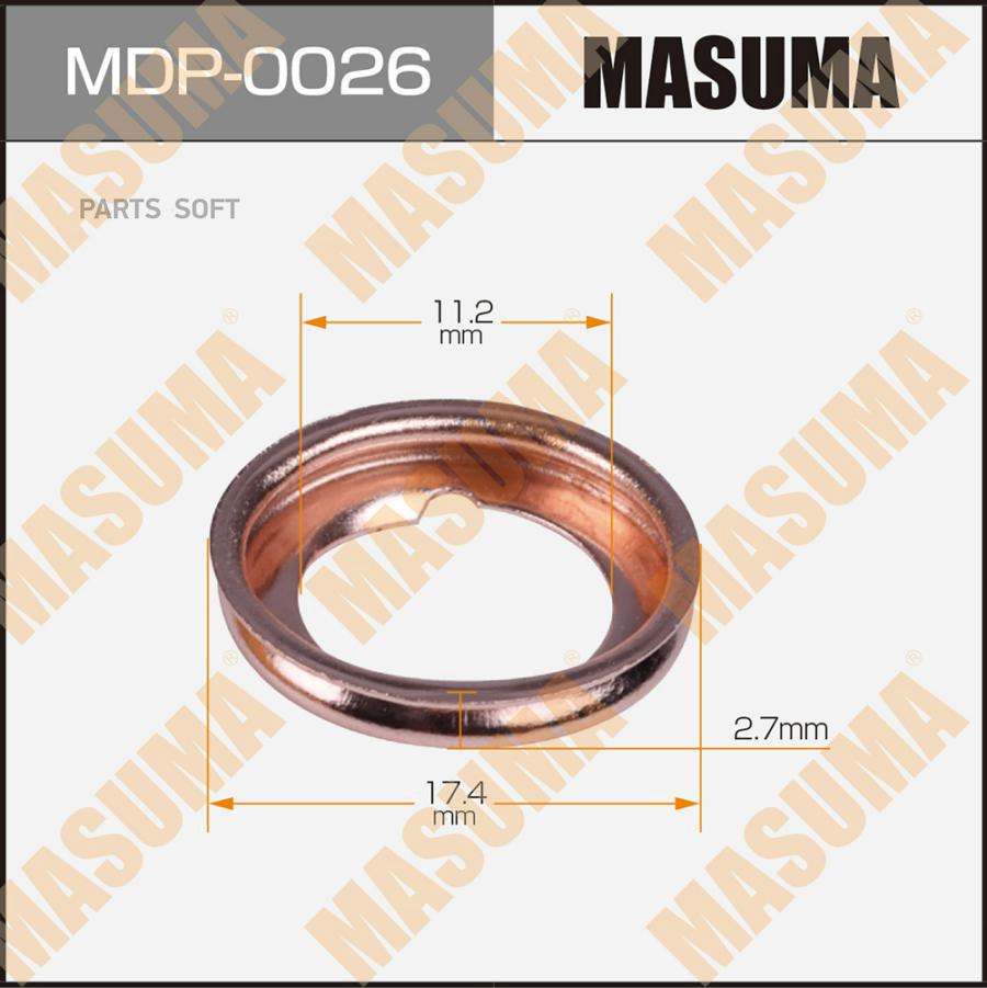 

Шайба маслосливного болта MASUMA mdp0026, Шайба маслосливного болта MASUMA mdp0026 MASUMA mdp0026