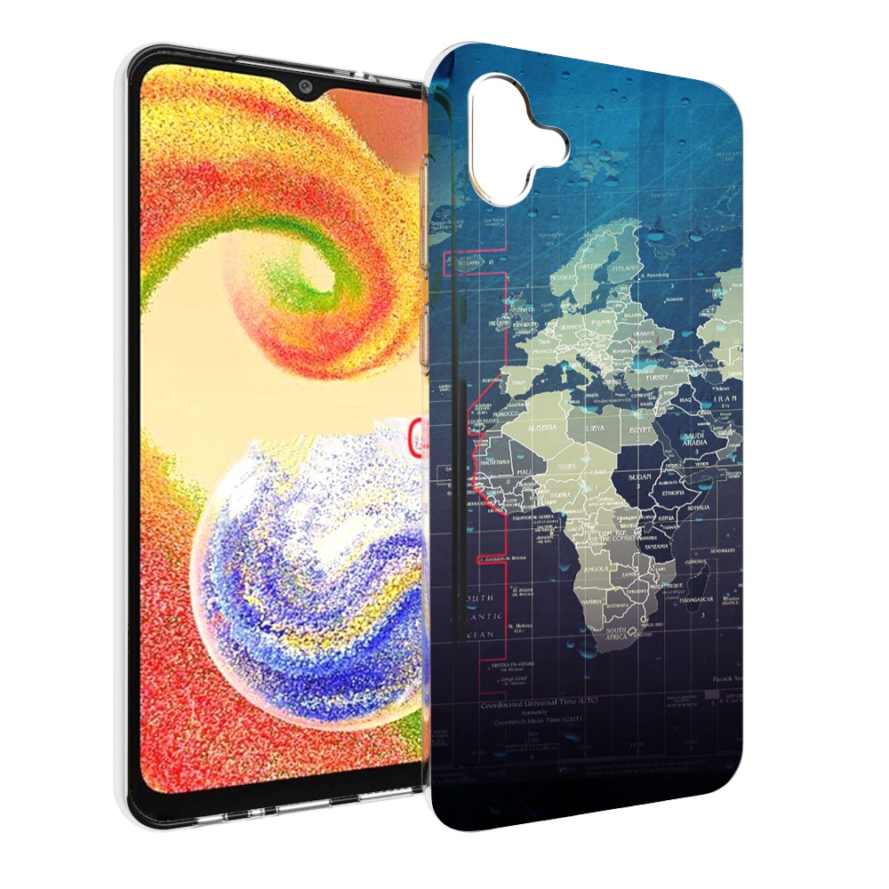 

Чехол MyPads бункер-анклава для Samsung Galaxy A04, Прозрачный, Tocco
