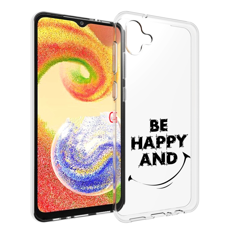 

Чехол MyPads будь-счастливым для Samsung Galaxy A04, Прозрачный, Tocco