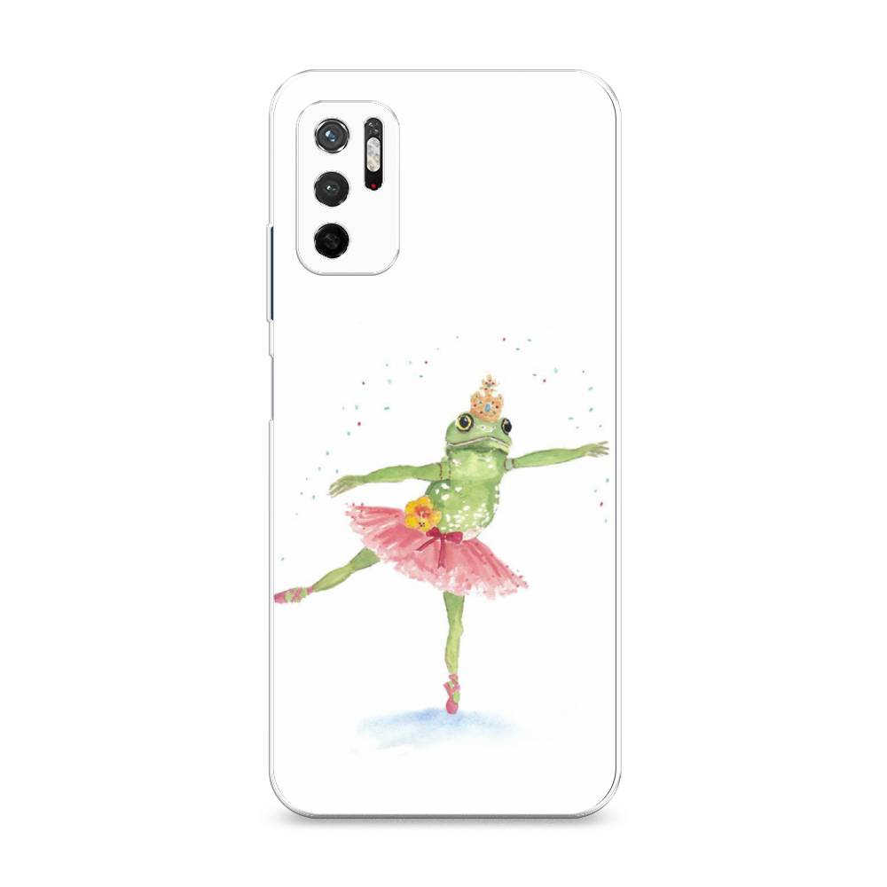 

Чехол на Xiaomi Redmi Note 11SE "Лягушка-балерина", Зеленый, 315950-4