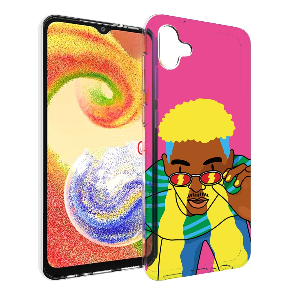 

Чехол MyPads бразилец для Samsung Galaxy A04, Прозрачный, Tocco