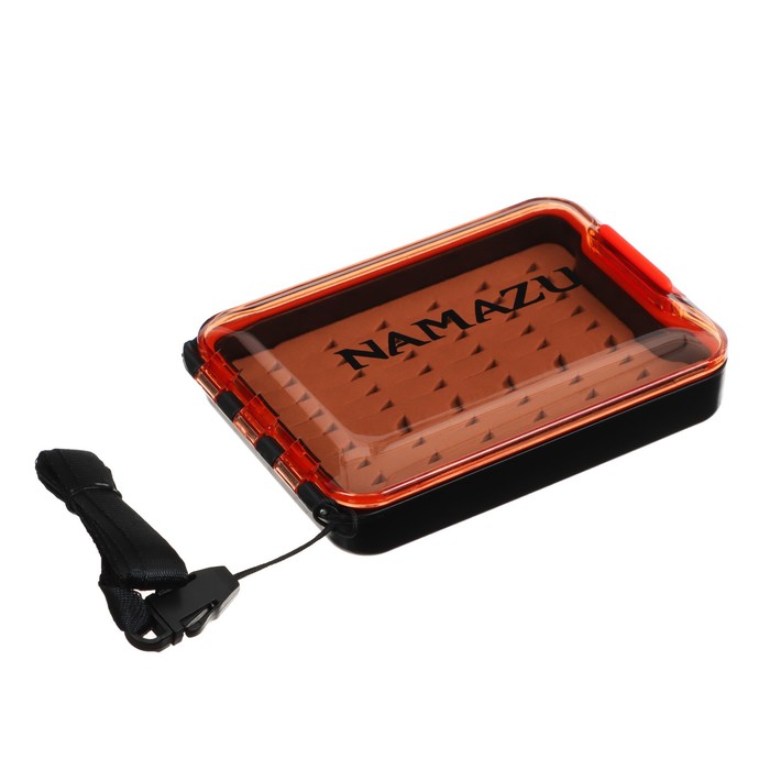 Коробка для мормышек и мелких аксессуаров, Namazu Slim Box, тип B, 104х72х22 мм.