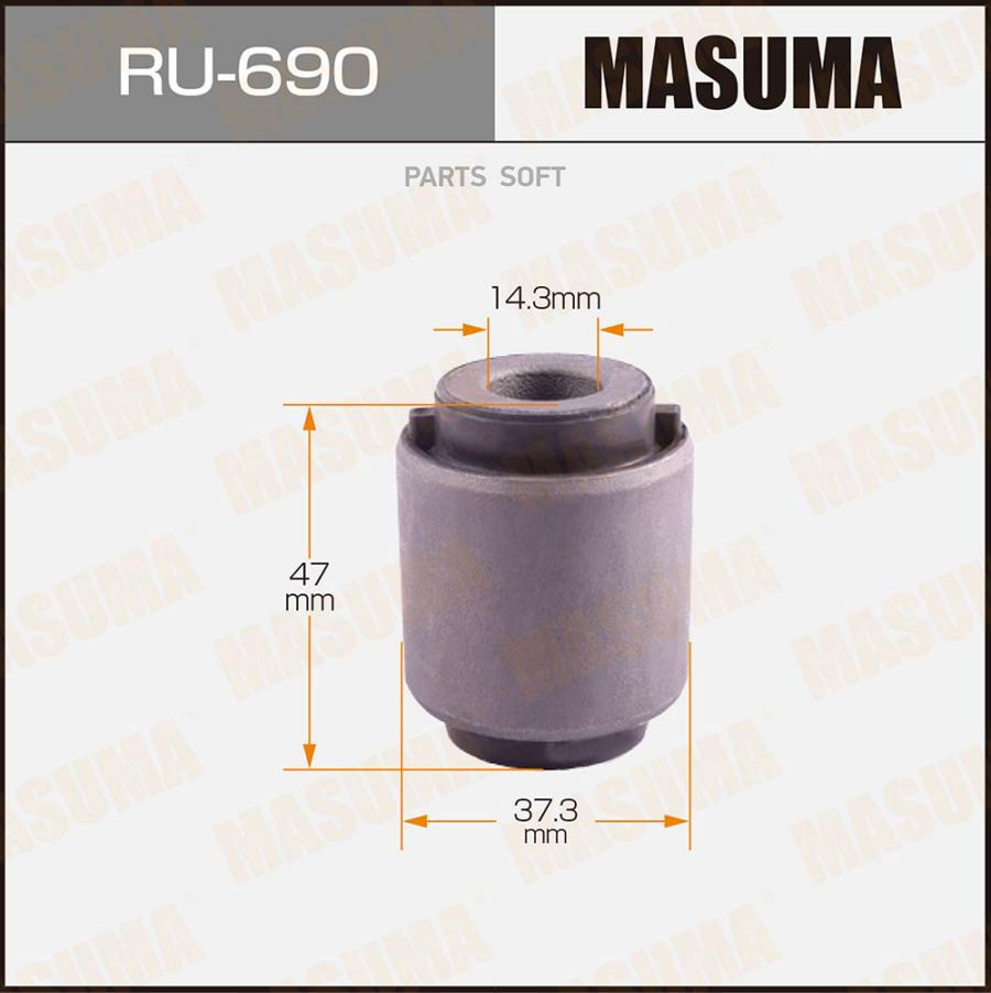 

Сайлентблок MAZDA задн. MASUMA RU-690