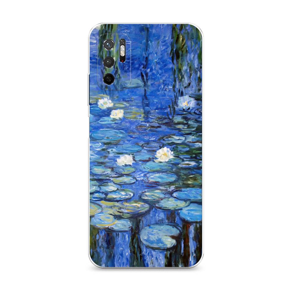 

Чехол на Xiaomi Redmi Note 11SE "Нарисованный пруд", Синий;зеленый, 315950-4