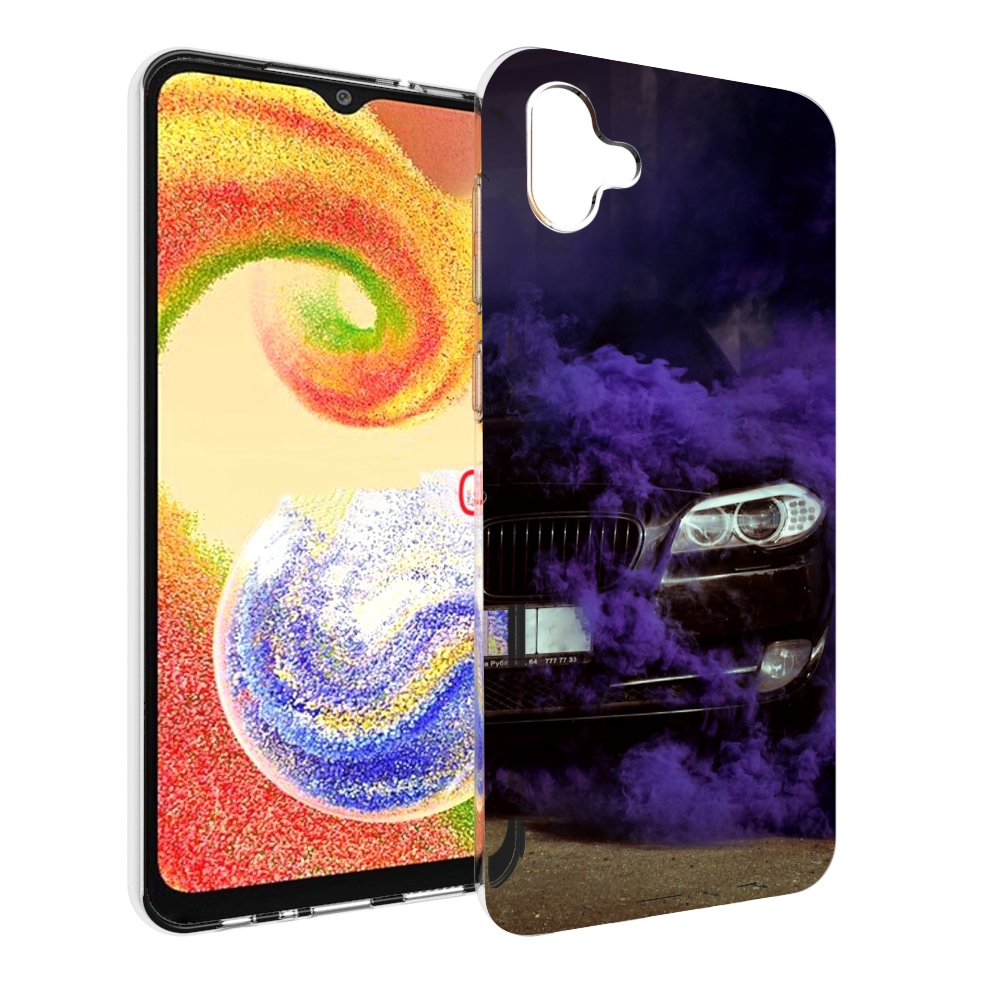 

Чехол MyPads бмв-с-фиолетовым-дымом мужской для Samsung Galaxy A04, Прозрачный, Tocco