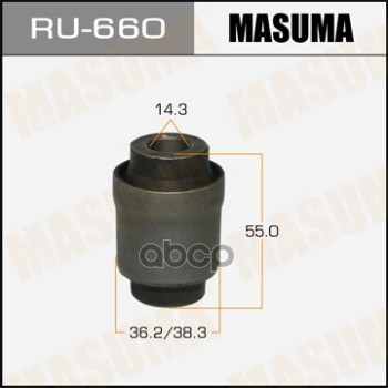 

Сайлентблок NISSAN задн. MASUMA RU-660