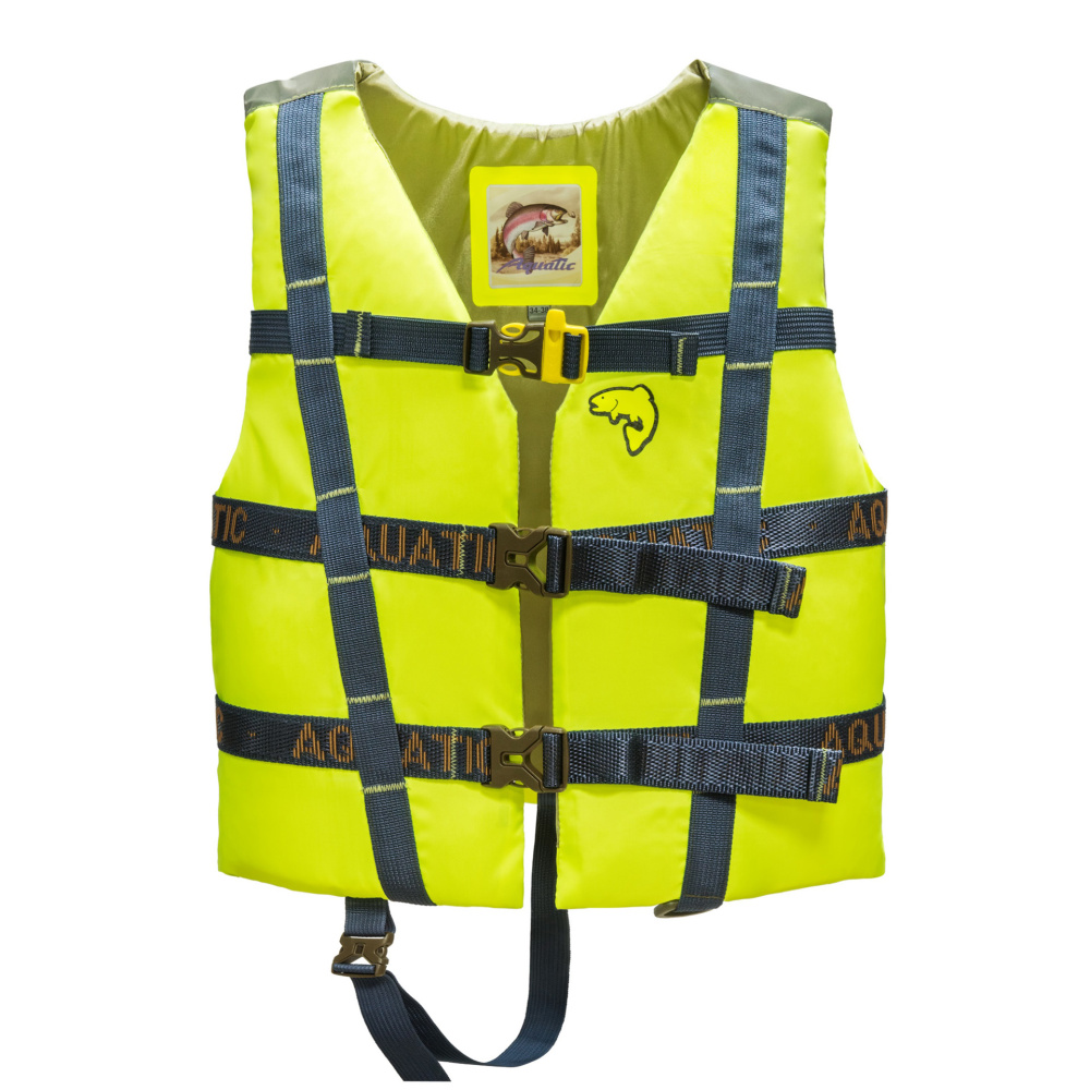 

Aquatic Жилет страховочный детский AQUATIC ЖС-06ДЛ BVR (34-38 / ), Желтый