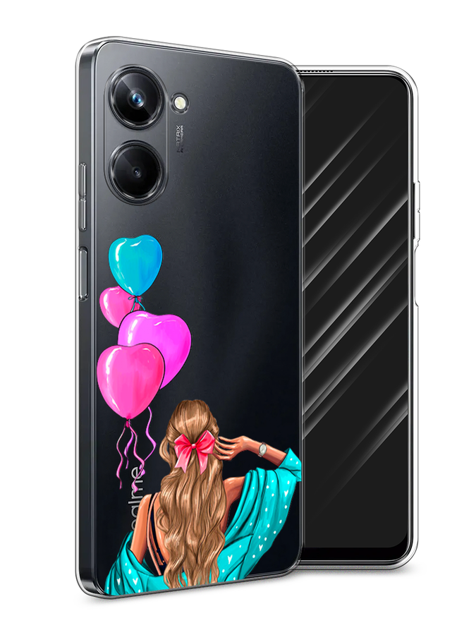 

Чехол Awog на Realme 10 Pro "День Рождения", Голубой;розовый;бежевый, 2512550-7