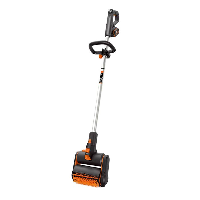 

Щетка для чистки дорожек WORX WG441E 20В аккумуляторная с 4Ач батареей и 2А зарядкой, Черный, WG441E