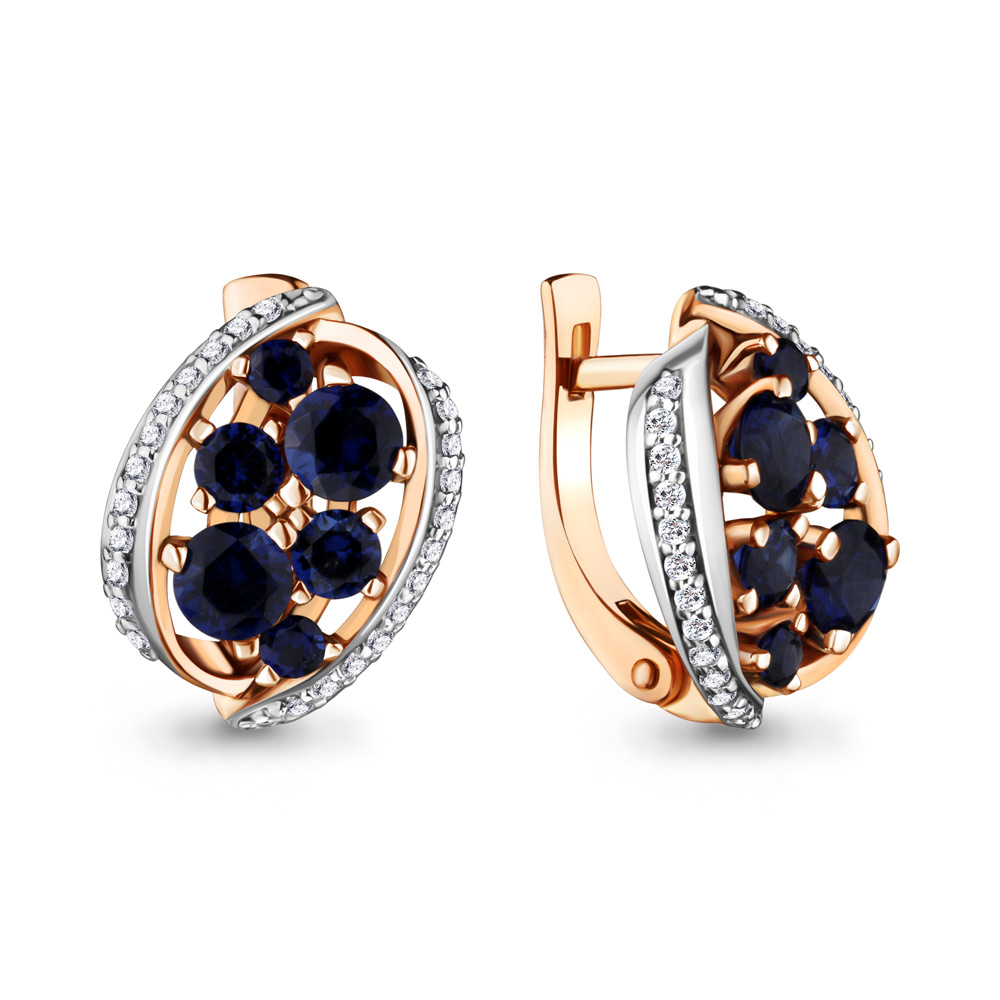 

Серьги из красного золота с бриллиантом Aquamarine Aquamarine 940715Ак_585_кз, 940715Ак_585_кз